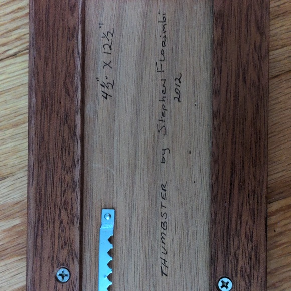 Framed original art painting "Thumbster" by Stephen Florimbi - Picture 7 of 9